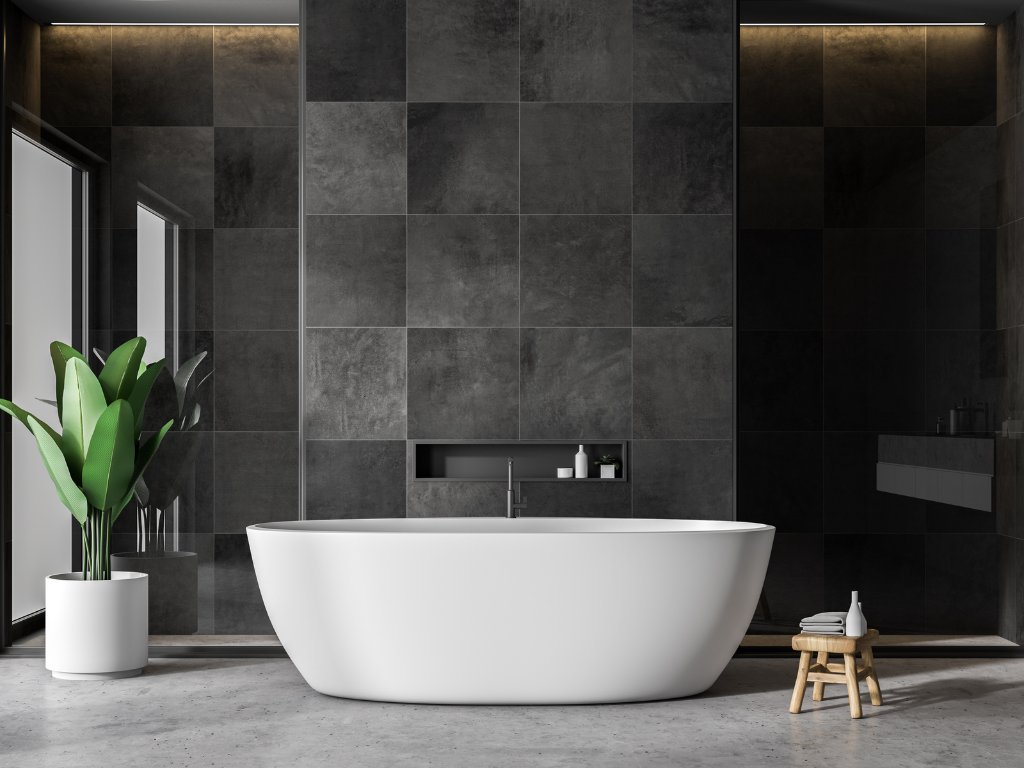 modern-bathroom-interior-black-tile-walls