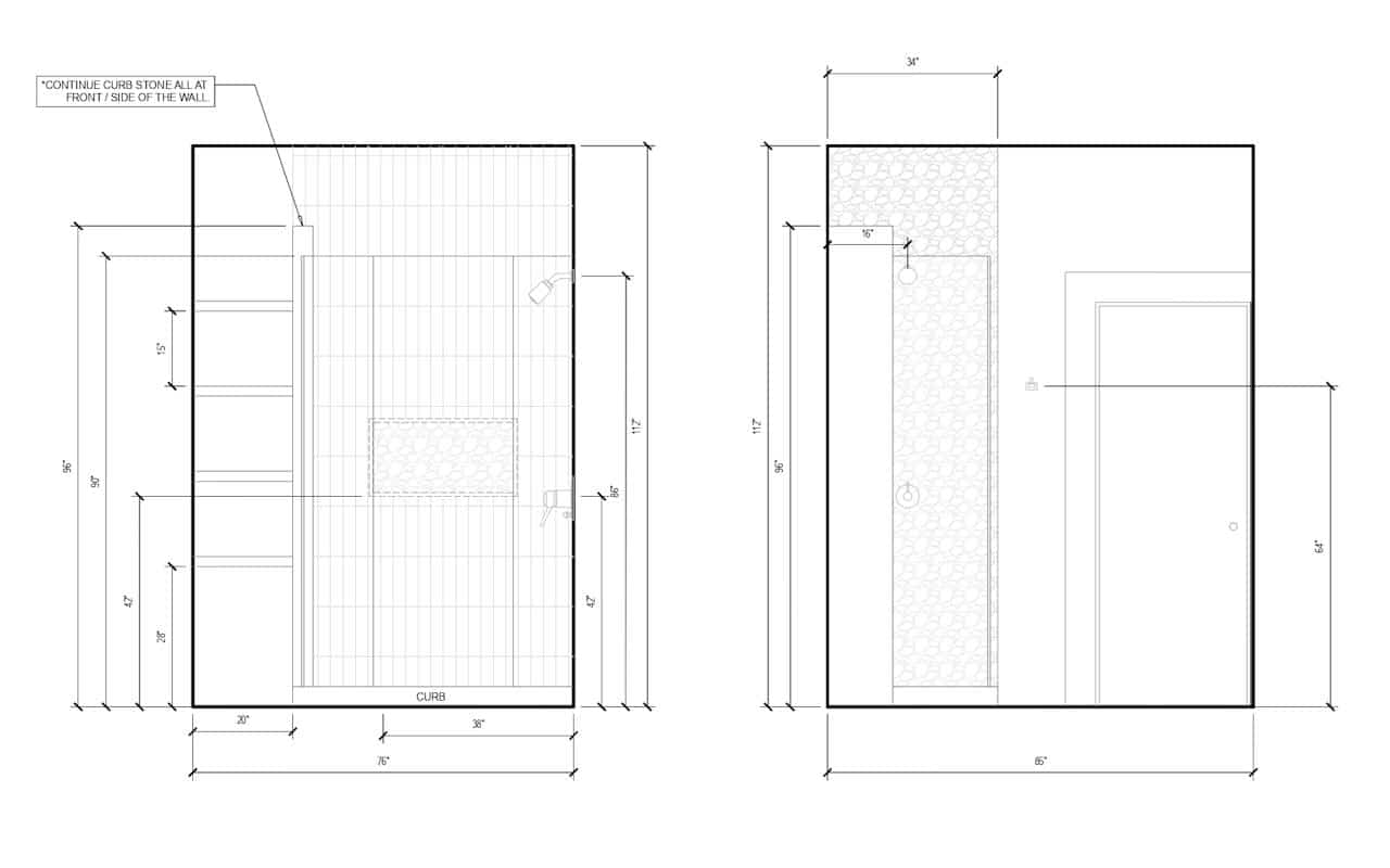 bathroom floor plan somerville remodeling 1