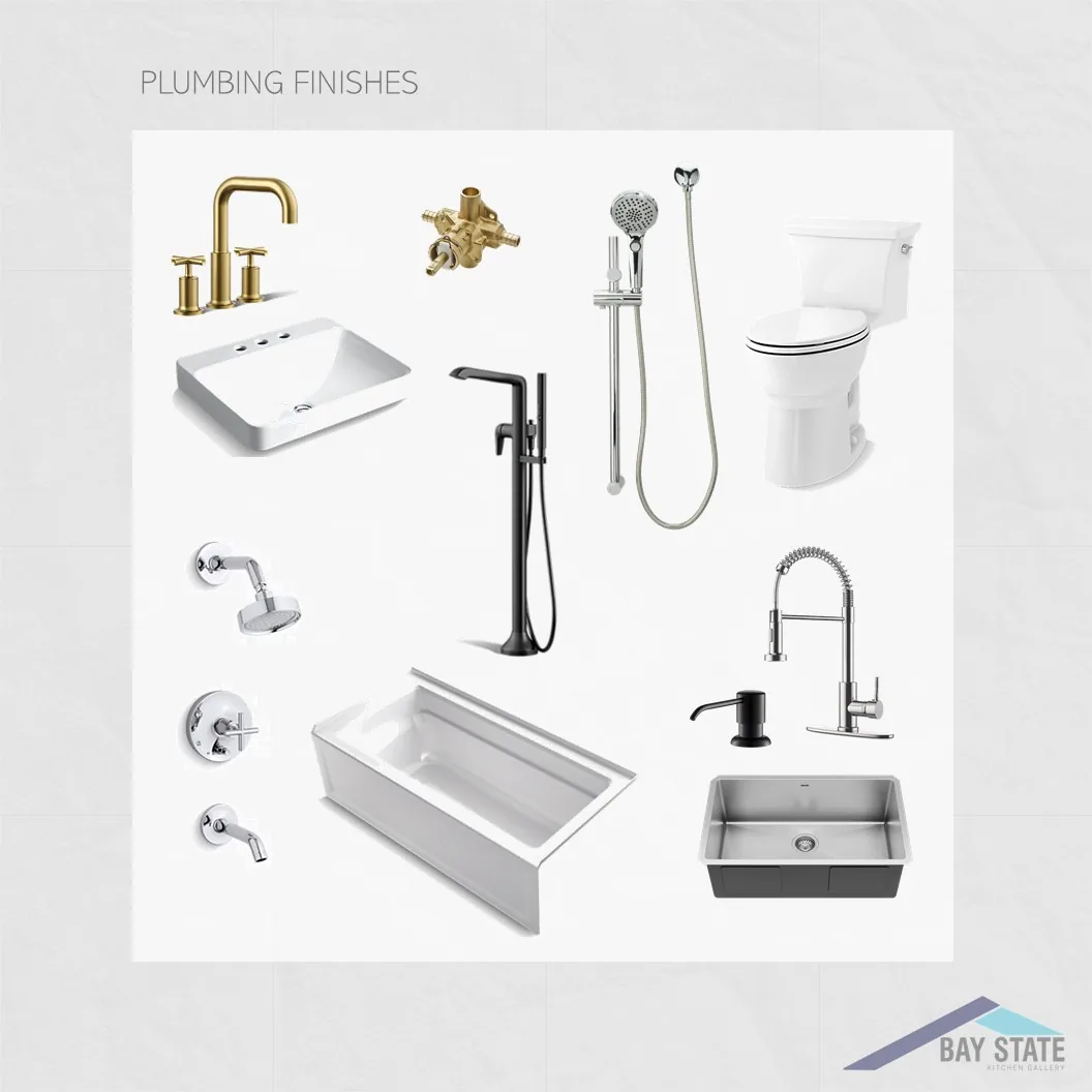 Plumbing fixture and finish selections